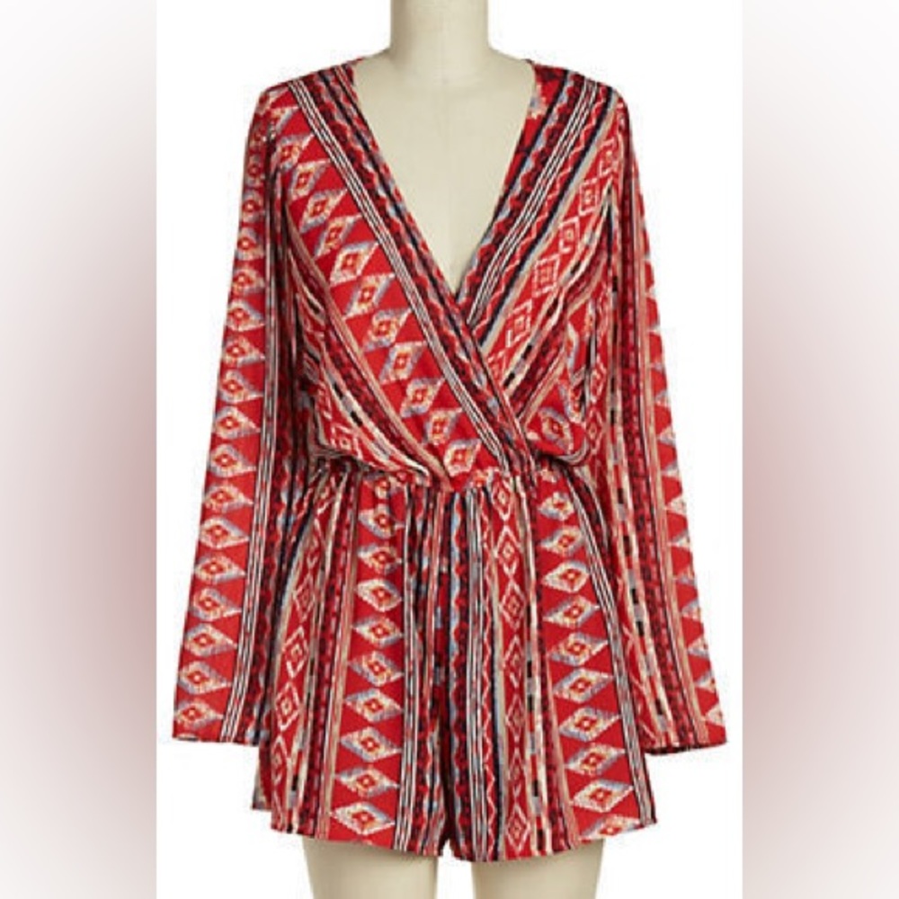 Design Lab Long Sleeve Romper